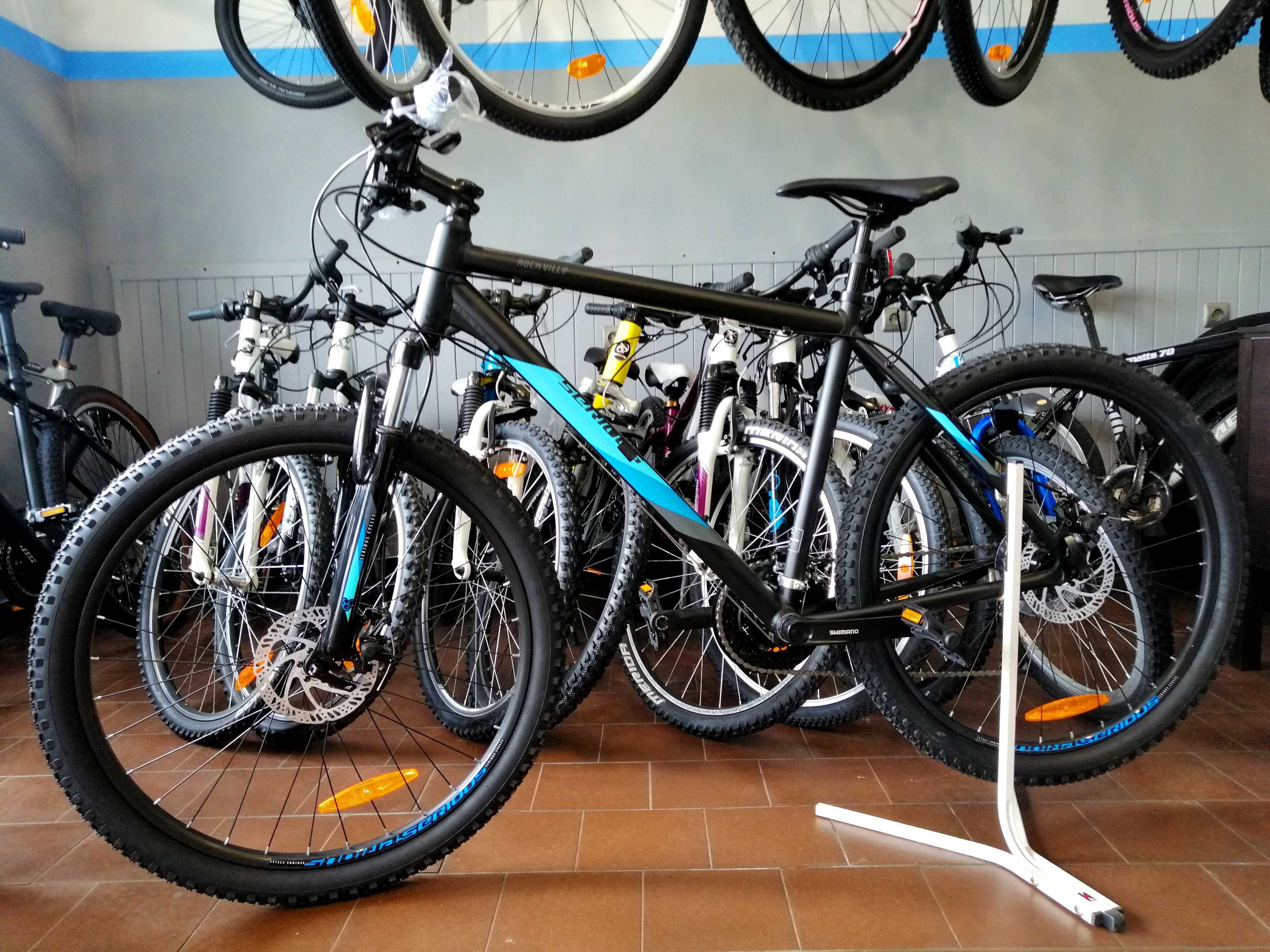 POWYSTAWOWY SERIOUS ROCKVILLE DISC Roz 20" Hamulce Tarczowe Koła 27,5!