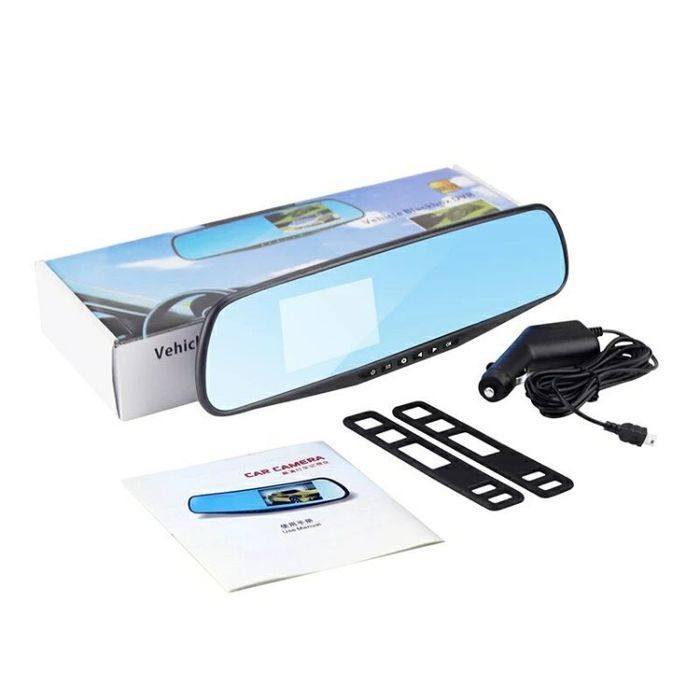 Wideorejestrator Jazdy kamera w lusterku Full HD G400 czarny