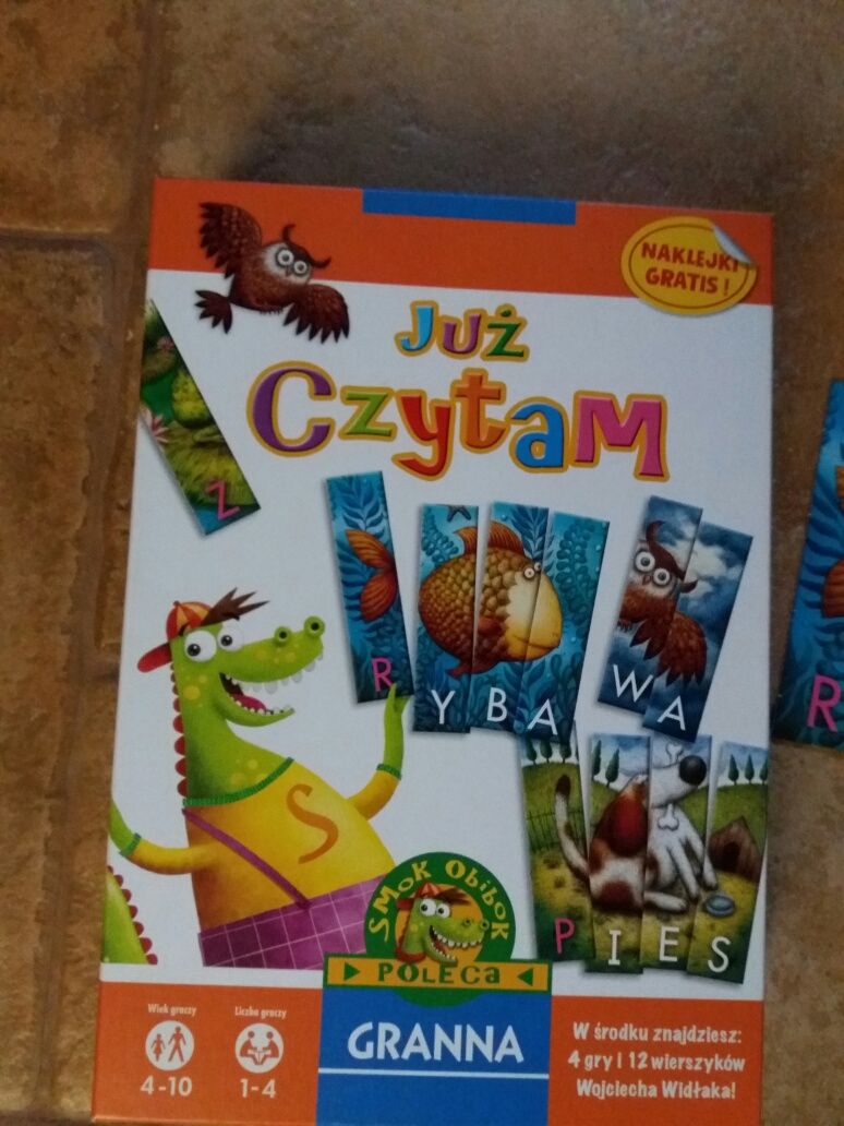 Już czytam, gra edukacyjna GRANNA