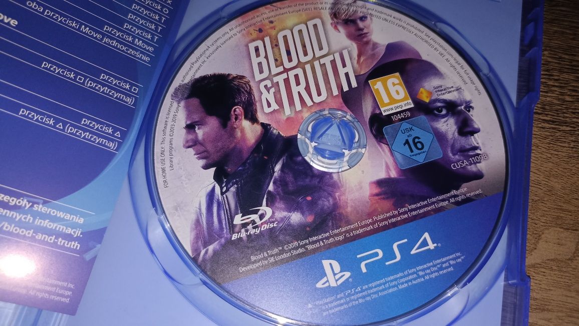 Blood & Truth VR PL PS4 możliwa zamiana SKLEP kioskzgrami