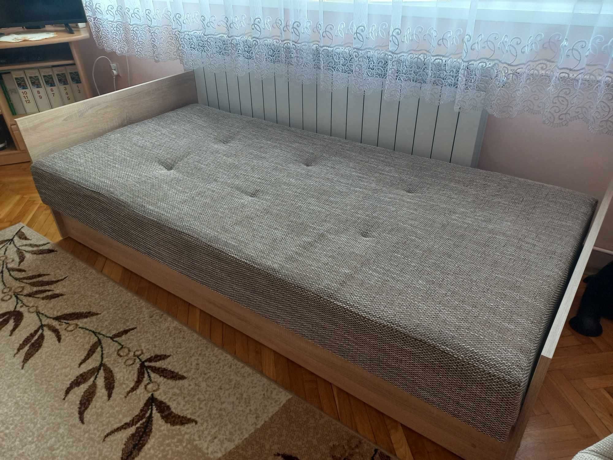 Łóżko kanapa sofa ze skrzynią podnoszona