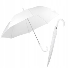 2x parasolka biała ślubna XL