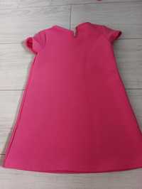 Sukienka, sukieneczka, różowa, 110