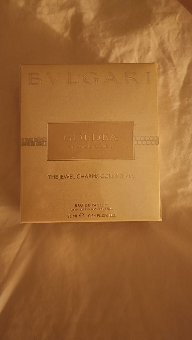 Perfume BVLGARI Goldea Eau de Parfum (25 ml) embalado no plástico orig