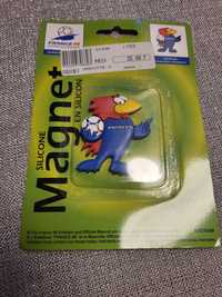 Unikat maskotka piłka nożna MŚ 1998 magnes nowy zapakowany