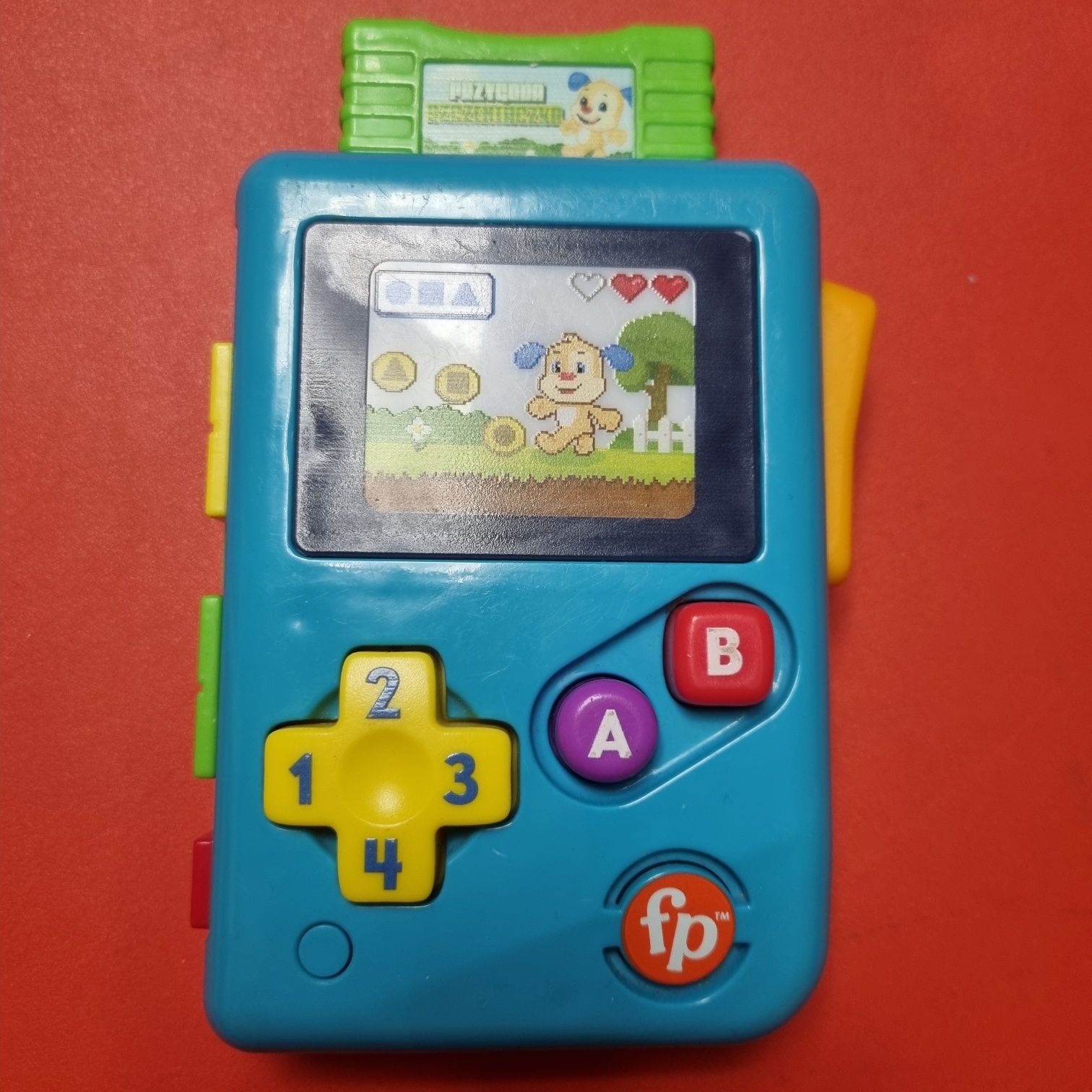 Fisher price gameboy konsola retro