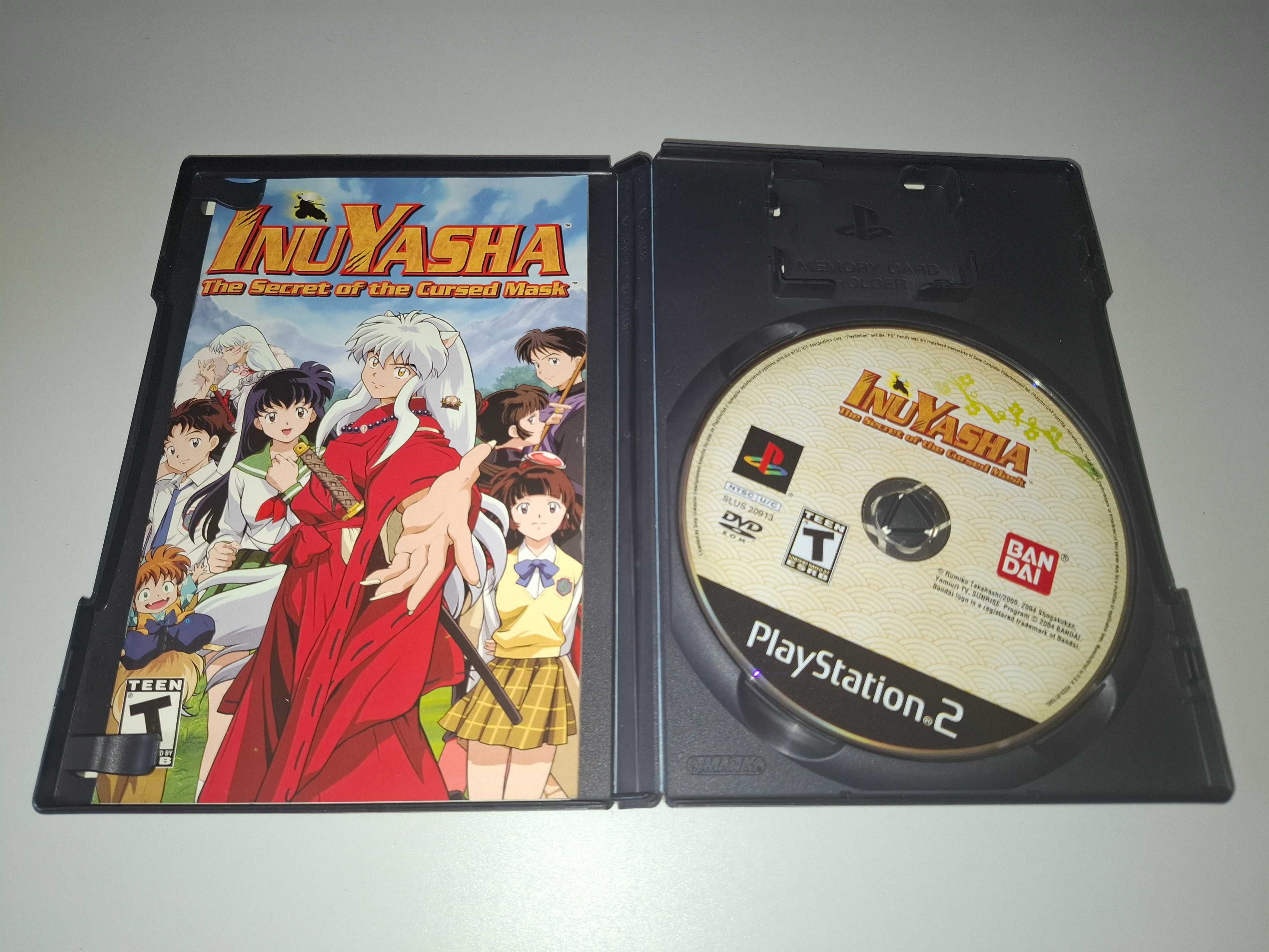 Inuyasha The Secret of the Cursed Mask [NTSC-U] Sony PS2