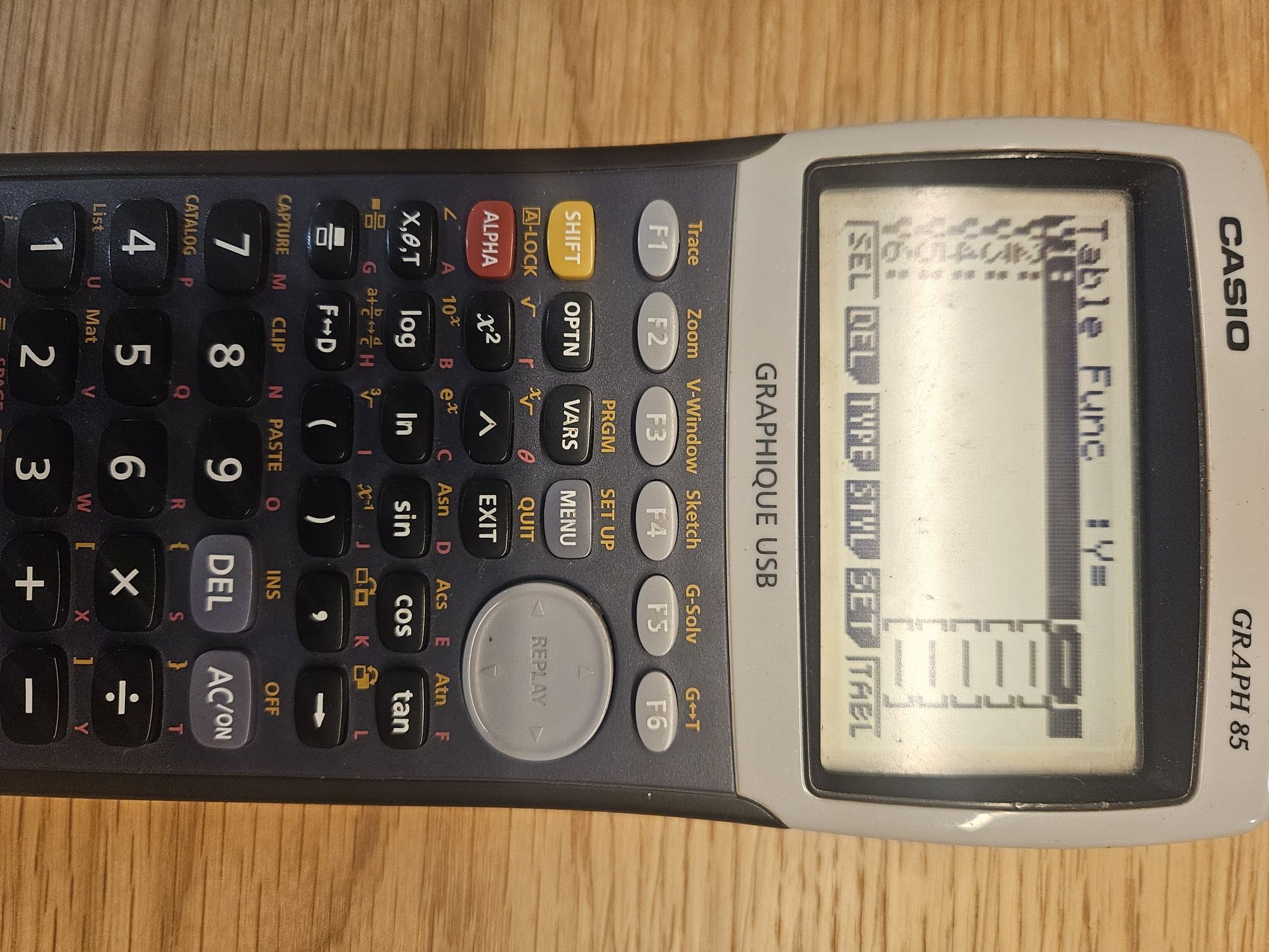 Calculadora Casio graph 85