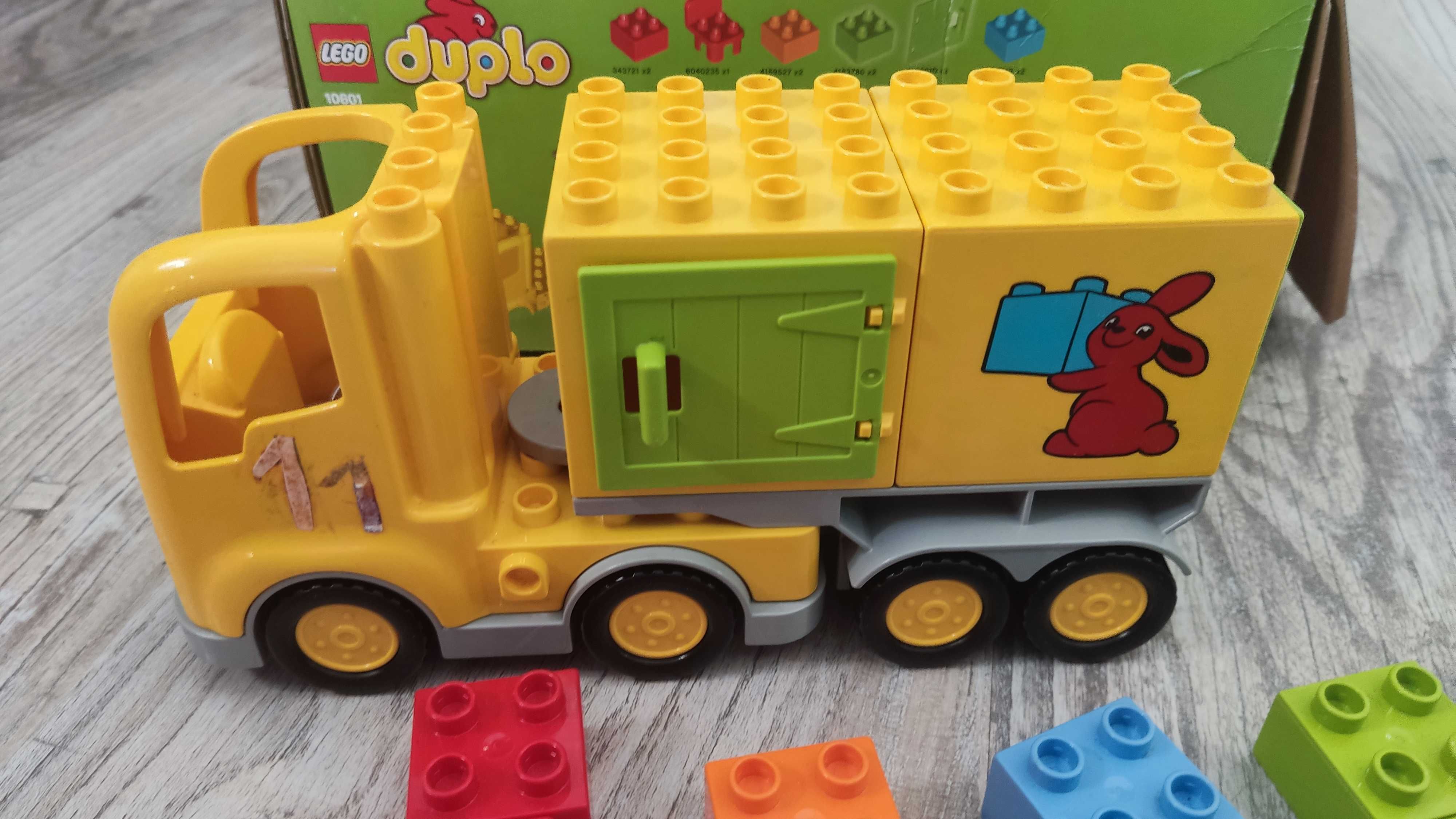 Lego Duplo 10601, ciężarówka, pudełko