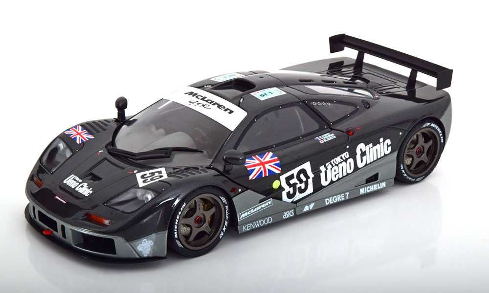 McLaren F1 GTR #59 Vencedor 24h Le Mans 1995  - 1/18 - Solido