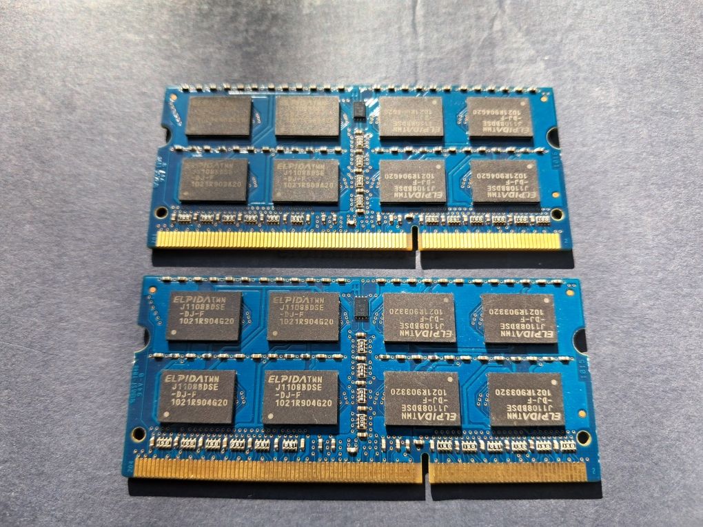 Pamięć RAM Elpida 2x2GB PC3 10600S
