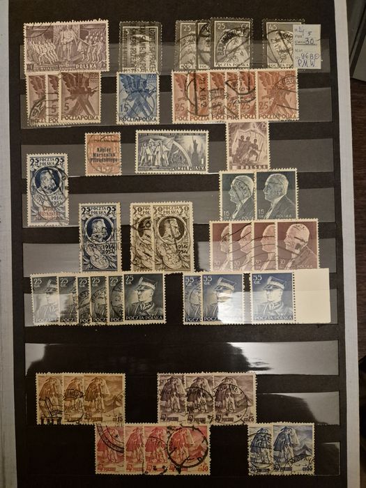 Sprzedaż znaczków pocztowych