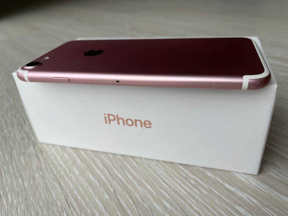iPhone 7 Rose Gold 128Gb полный комплект neverlock золотой 128 айфон