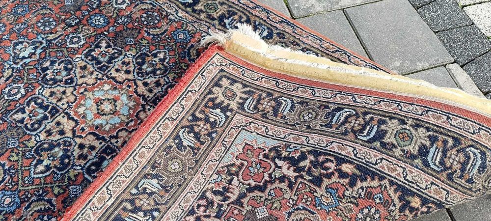 Sarouk perski dywan wełniany tkany ręcznie 151 x 72 cm wełna