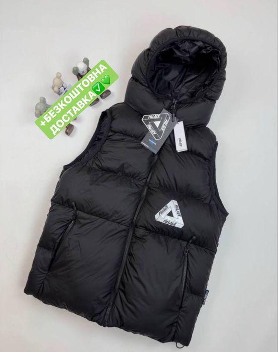 БЕЗКОШТОВНА ДОСТАВКА‼️Чоловічий Желет Palace ʼBalaclavaʼ Black