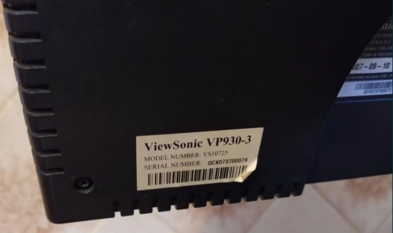 монитор ViewSonic vp930 Олх-доставка жмите и Вам отправят монитор
Сост