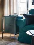 Mesa de Apoio 70X45 Verde/cinza