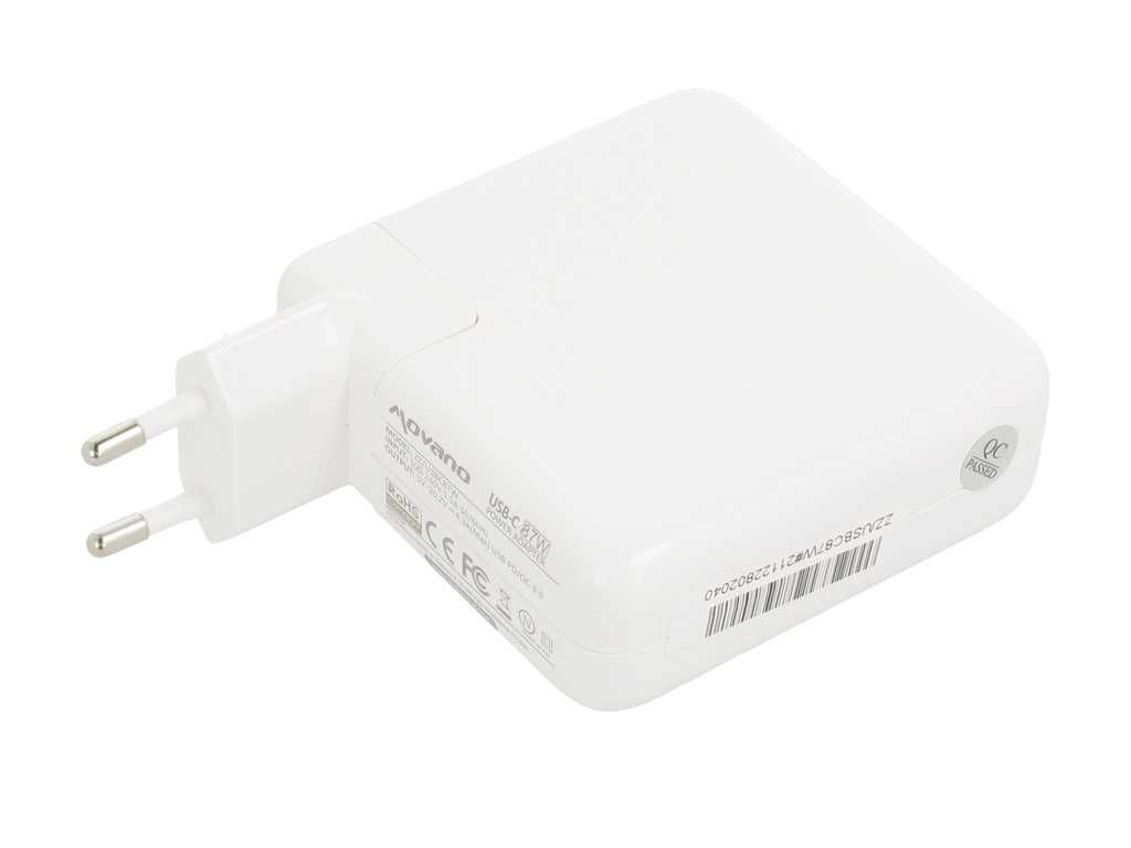 Zasilacz Movano 87W USB-C Apple Macbook Pro A1719 TPN-AA01