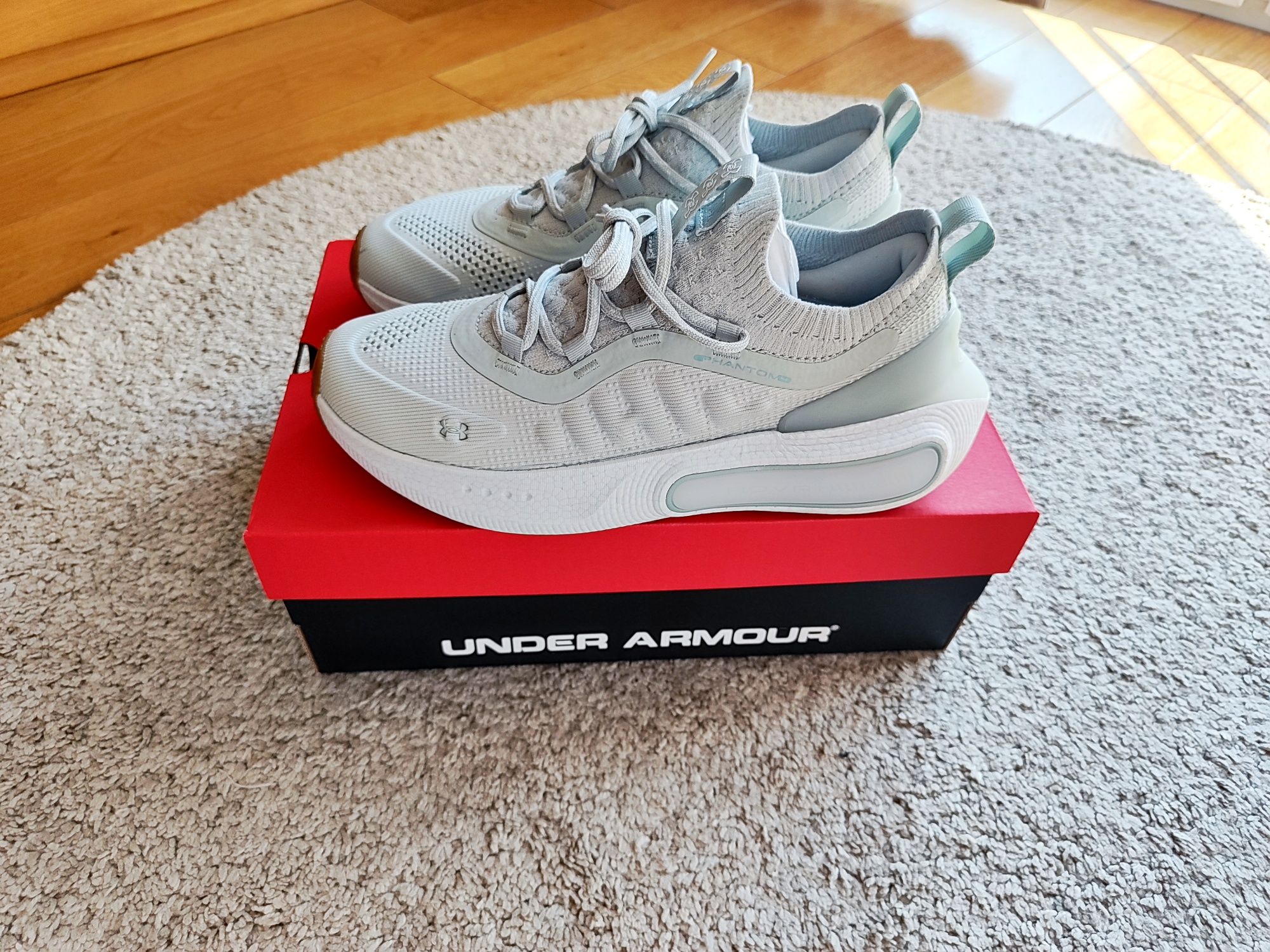 Sportowe buty adidasy Under Armour Phantom 4 miętowe 41