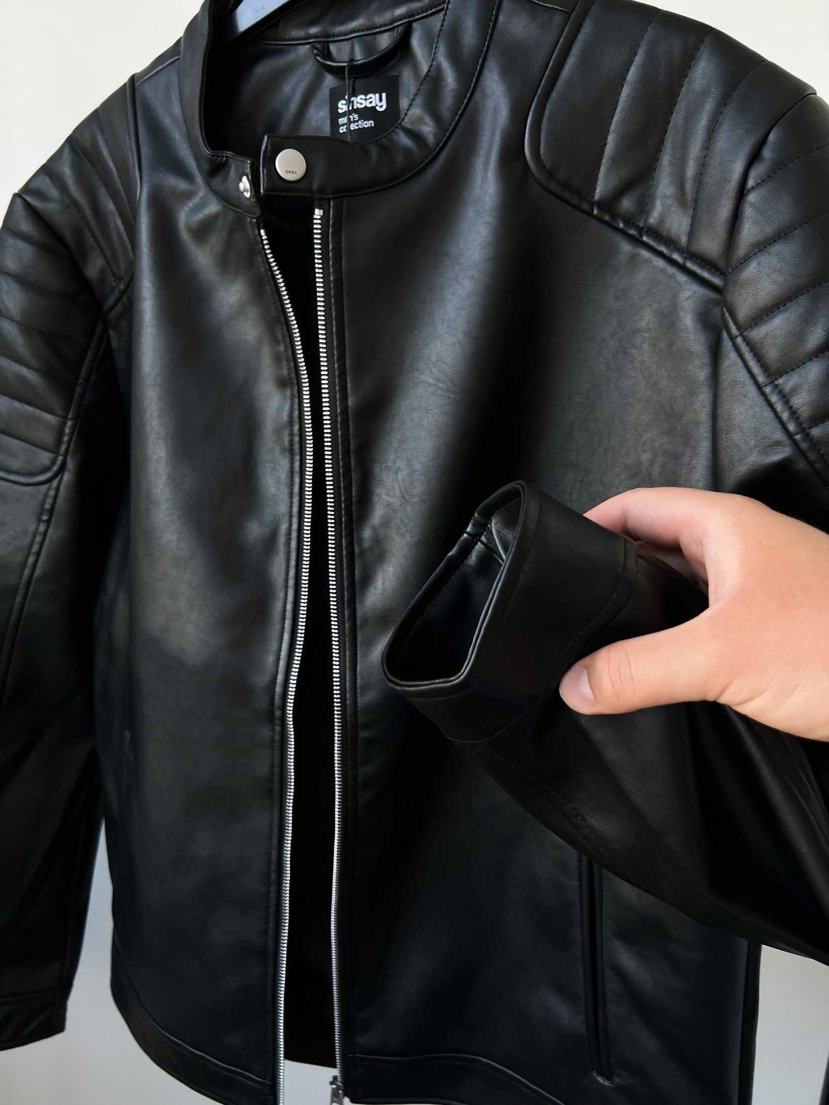 Куртка чоловіча Sinsay чорна нова, розмір XL (також XS, S, M, L)