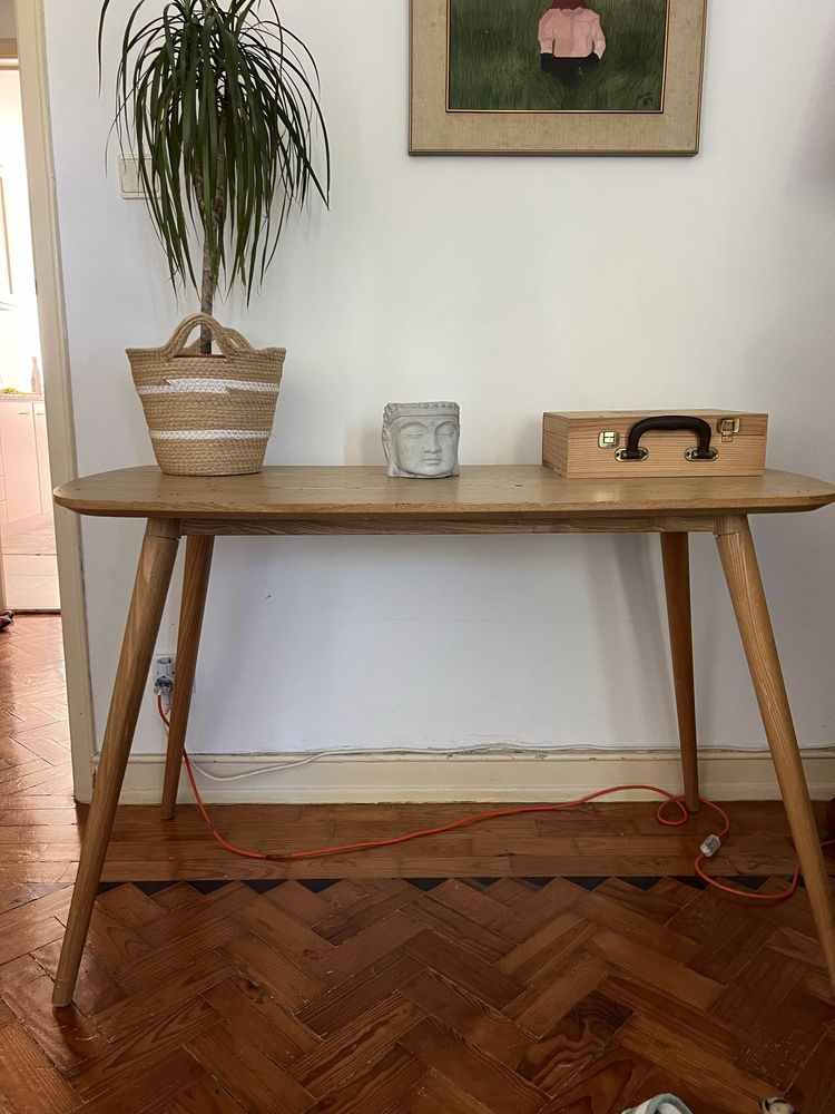 Secretária/mesa madeira maciça