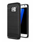 Etui Carbon do Samsung Galaxy S7 + Szkło Hartowane