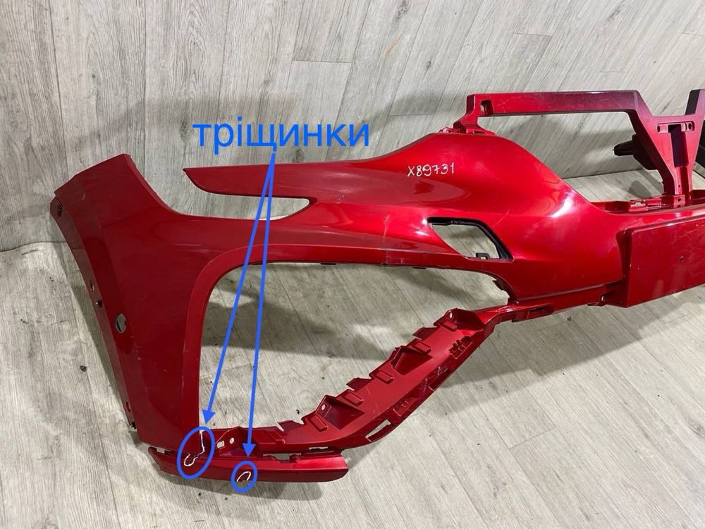 Бампер передний Renault Arkana / Samsung XM3 | 2023 2024 2025 г