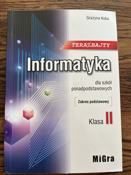 Książka Informatyka Klasa II