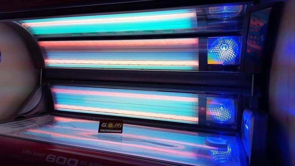 Solarium Ergoline łóżko opalające