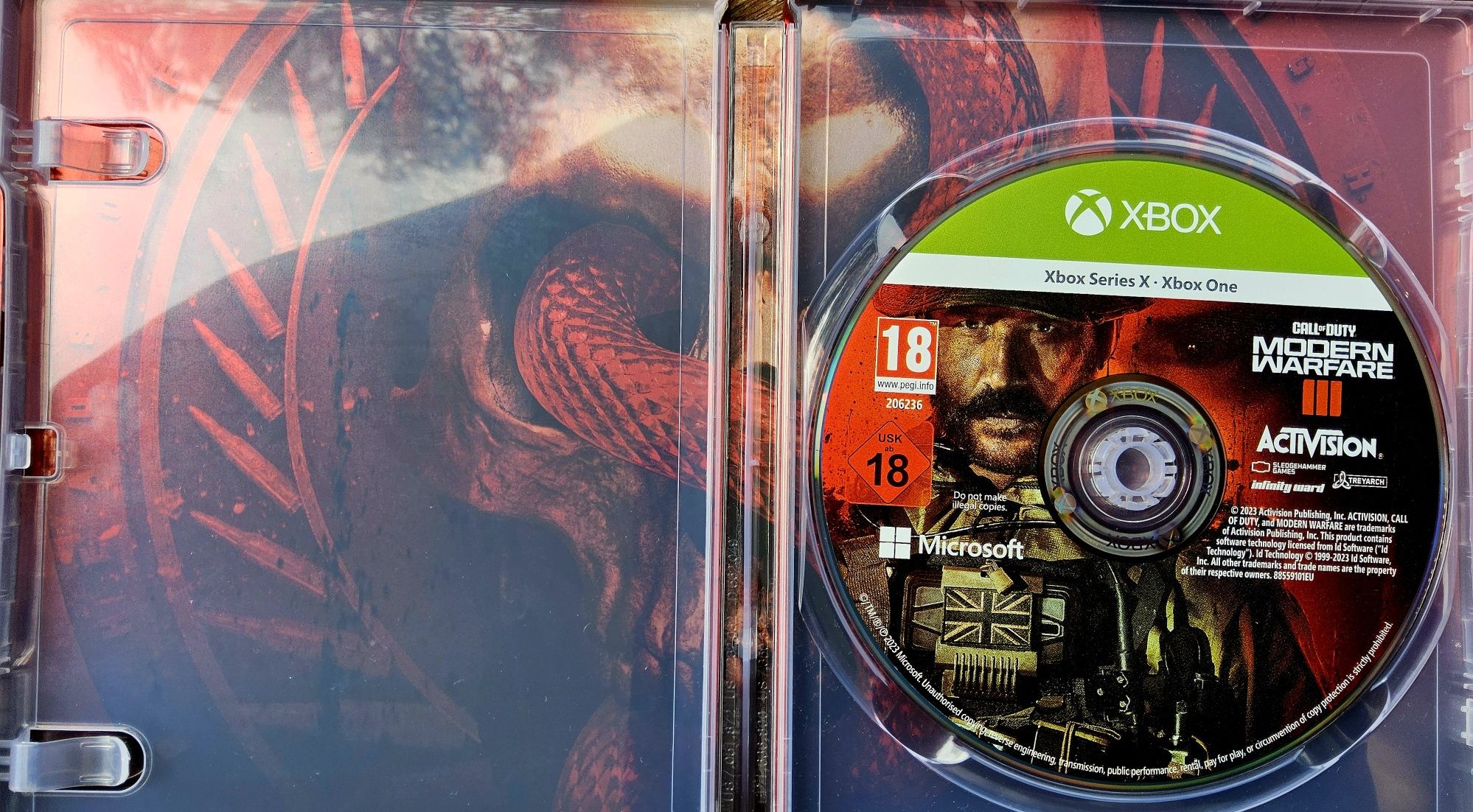 Call of Dutty 3 xbox em steelbook