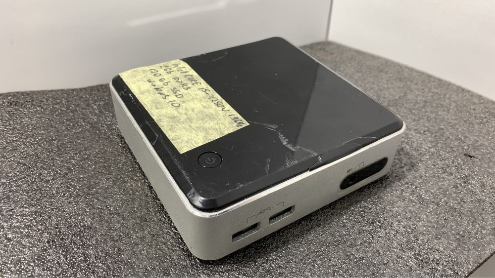 Мини ПК Hеттоп INTEL NUC Core i5 4250U 4х2.6GHz 4Gb DDR3 120Gb SSD бу