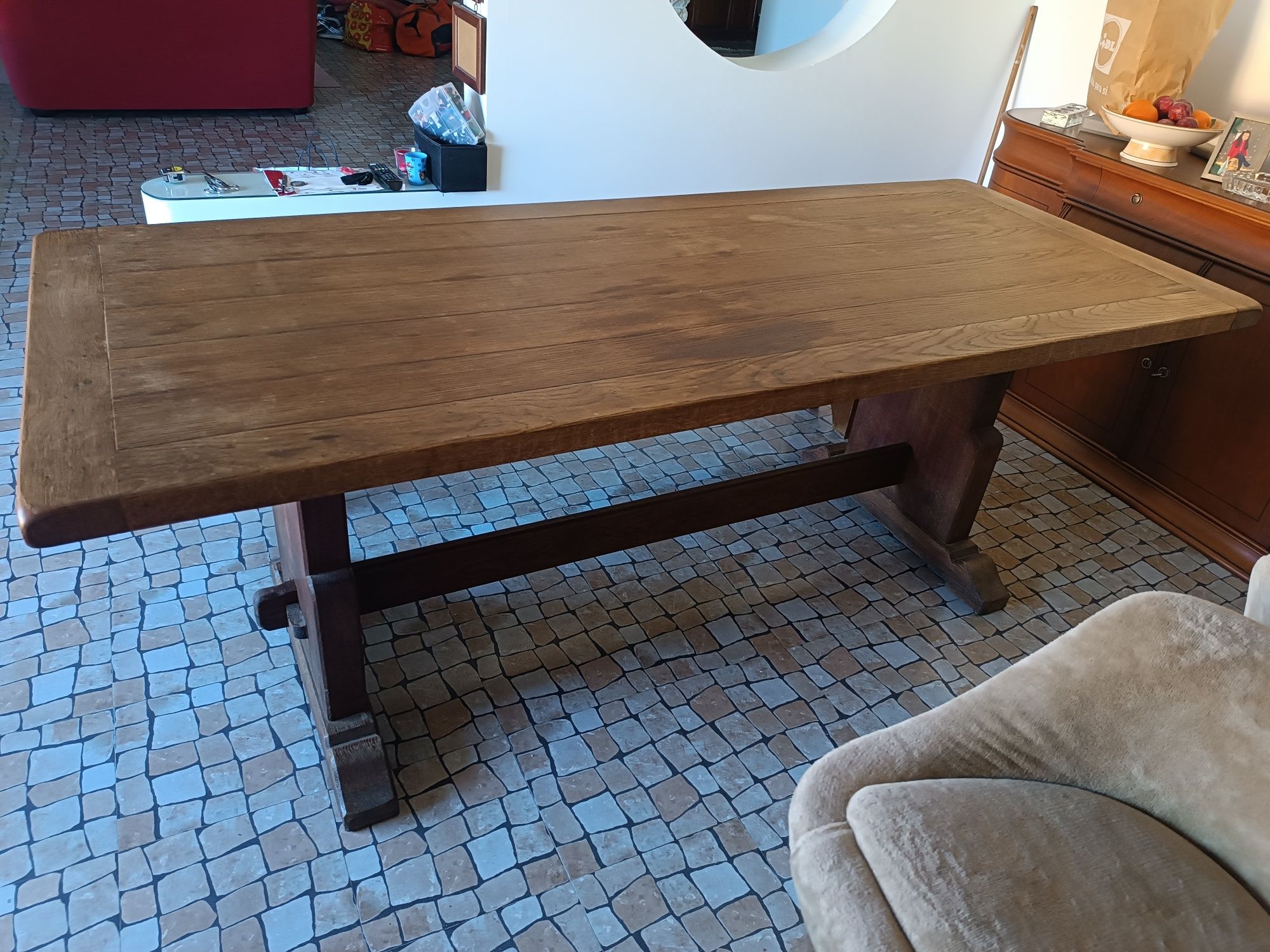 Mesa madeira estilo rústico