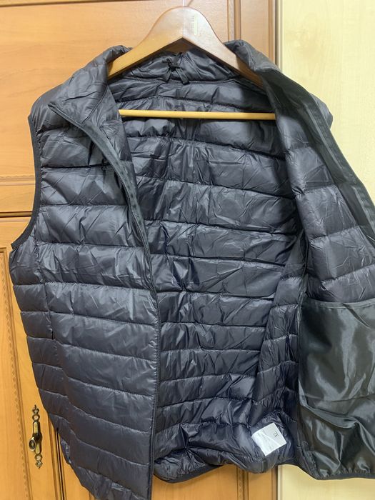 Новый Жилет наполнитель пух р.XL
