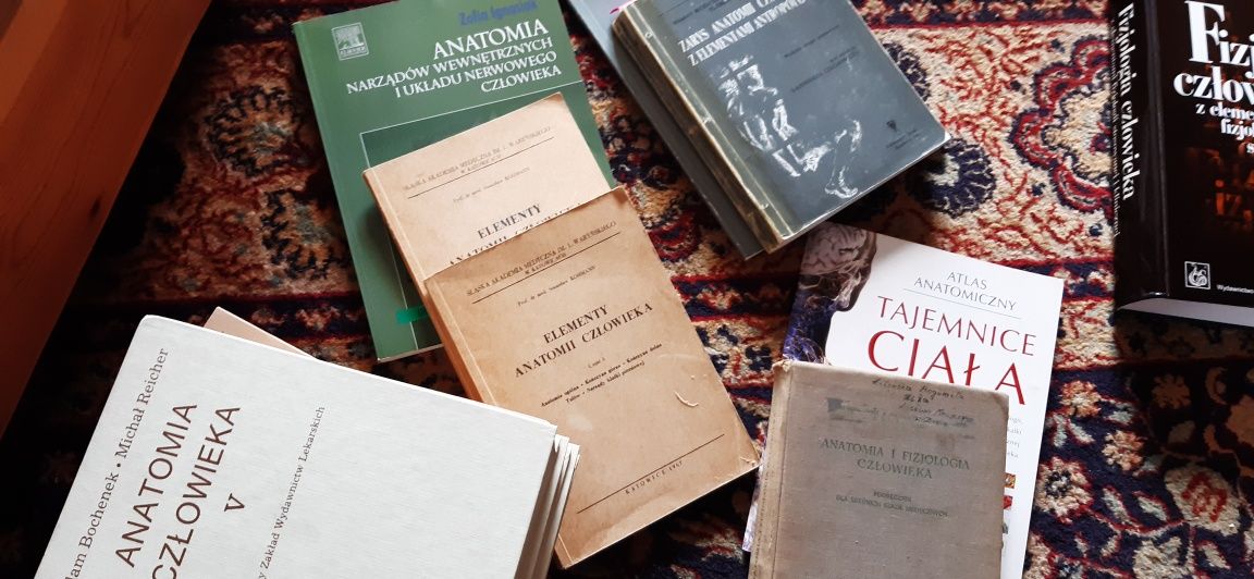 Podręczniki akademickie biologia, anatomia, fizjologia, biochemia, gen