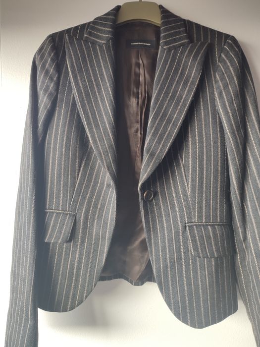Blazer de risquinhas Massimo Dutti
