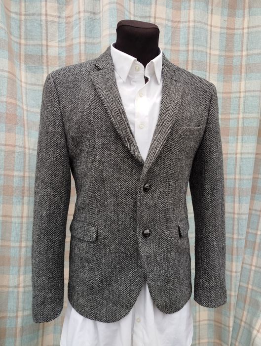 Пиджак, куртка мужская Harris Tweed р. М.