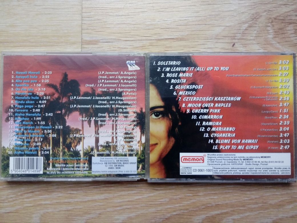 Płyty CD - komplet 25 zł