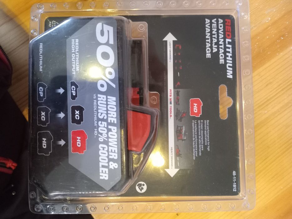 Bateria Milwaukee M18 Redlithium 12.