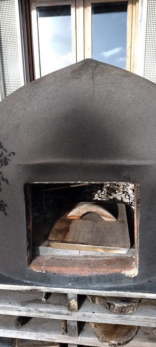 Forno Lenha Tradicional Preto