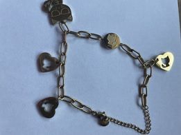 Biżuteria ze stali chirurgicznej kolczyki naszyjnik bransoletka