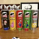 Pringles x Super Mario коллекция 5 вкусов! Nintendo Оригинал! Лимитка