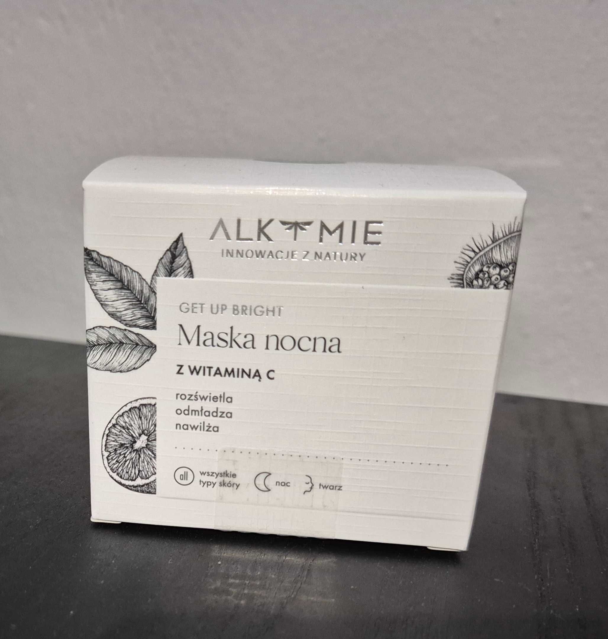 ALKMIE Get Up Bright Maska nocna z Witaminą C 60 ml