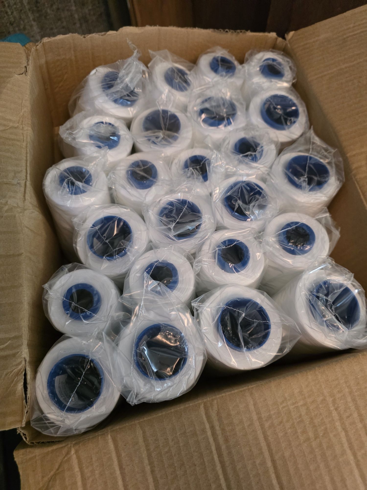 24 cones linhas algodão n 120