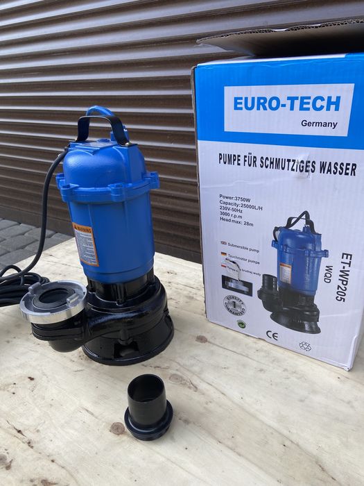 Pompa do szamba brudnej wody rozdrabniacz