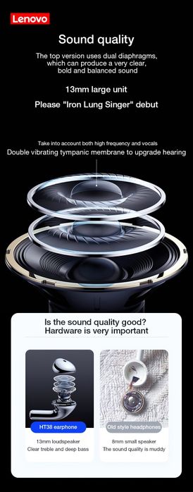 Auriculares Earphones Bluetooth, como Novos!