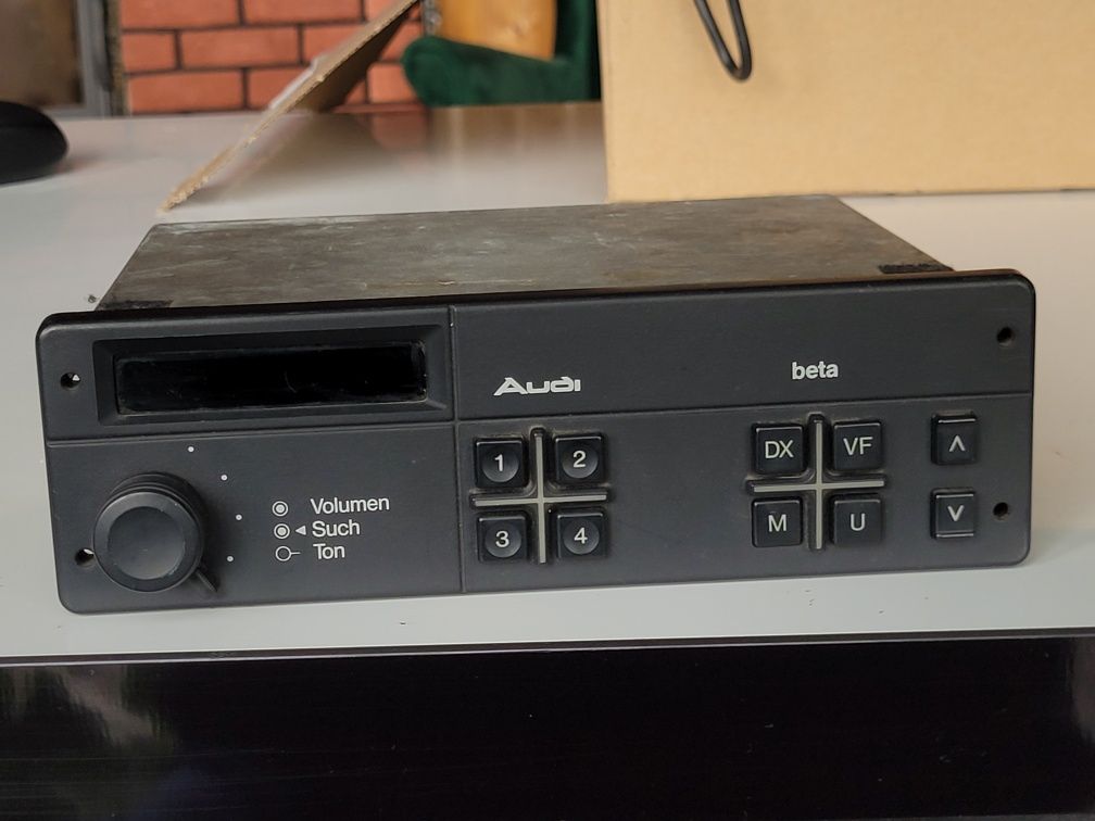 Kultowe Radio Samochodowe lata 70' 80' Audi Beta M158 Audi 80 B2 B3 B4