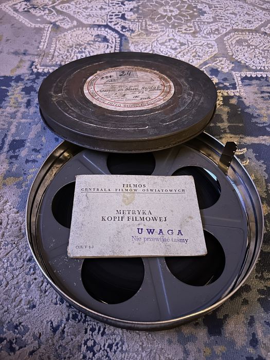 Film 16mm Nazywa się Błażej Rejdak taśma filmowa prl  reportaż