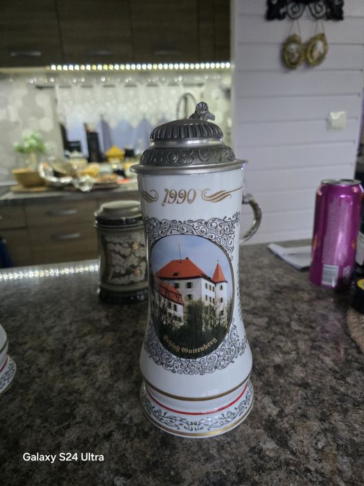 Kufel duzy z porcelana ceramika