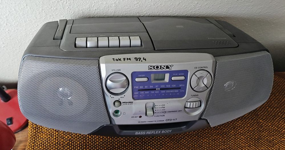 Sony CFD-V7 radio, CD, odtwarzacz kaset