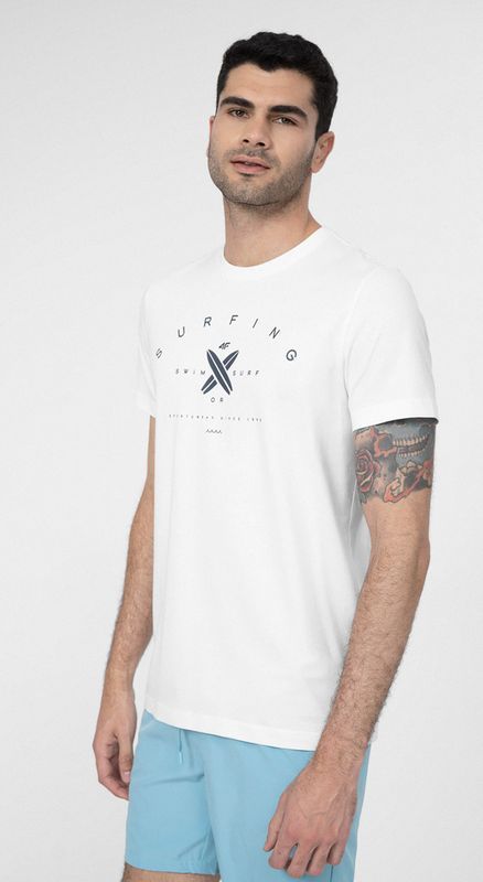 4f Męska Koszulka T-shirt Bawełna / Xxxl 3xl